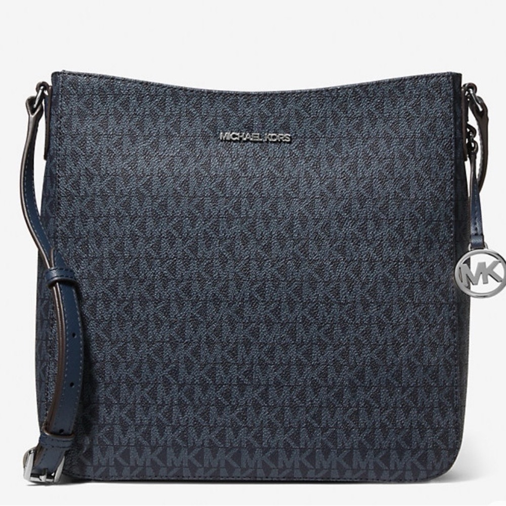 Michael Kors Jet Set Travel Large Logo Messenger Bag
